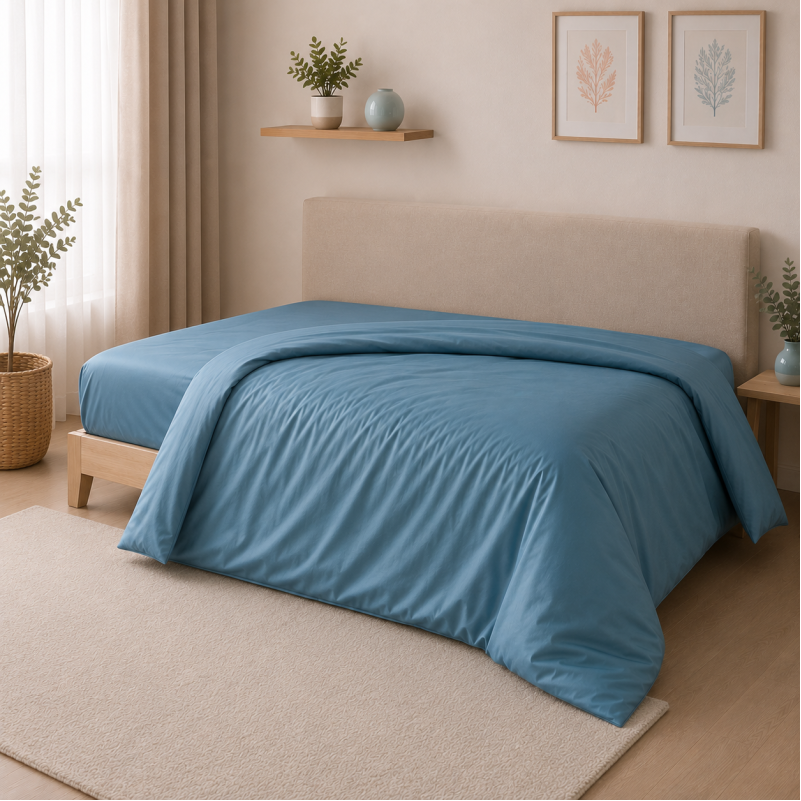 Комплект постельного белья Сатин TEENAGER Satin Light Pro 10-008 Blue - 4
