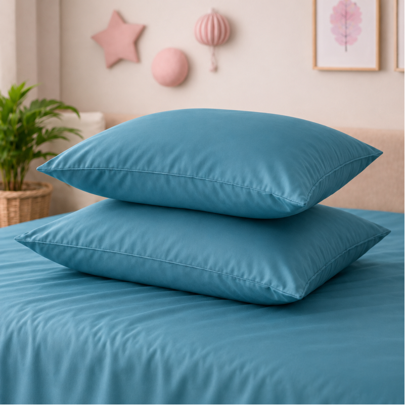 Комплект постельного белья Сатин TEENAGER Satin Light Pro 10-008 Blue Фото - 6