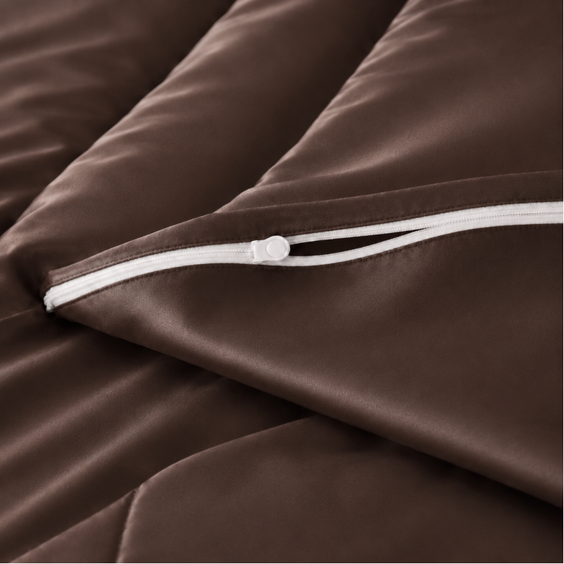 Комплект постельного белья Сатин TEENAGER Satin Light Pro 10-010 Brown Фото - 10
