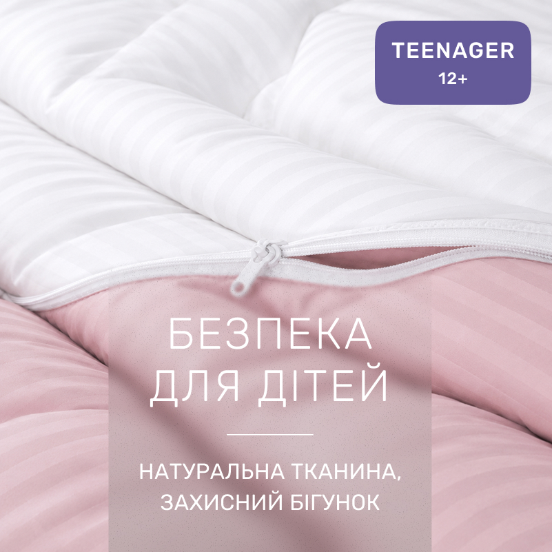 Комплект постельного белья Сатин TEENAGER Satin Stripe 30-0007 + 30-0001 Beatrisa - 2
