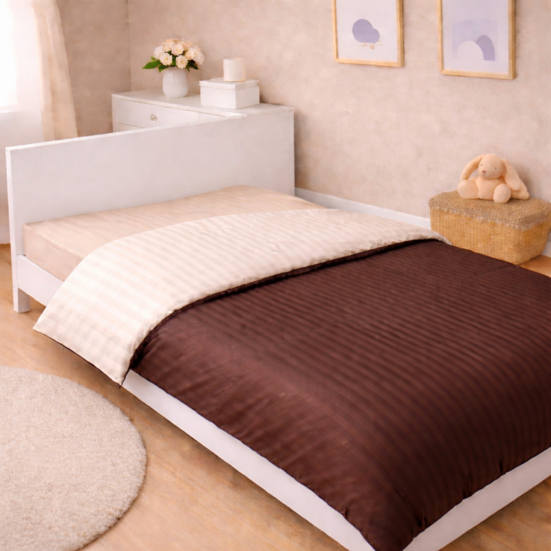 Комплект постельного белья Сатин JUNIOR Satin Stripe 30-0006 + 30-0004 Baylee - 6