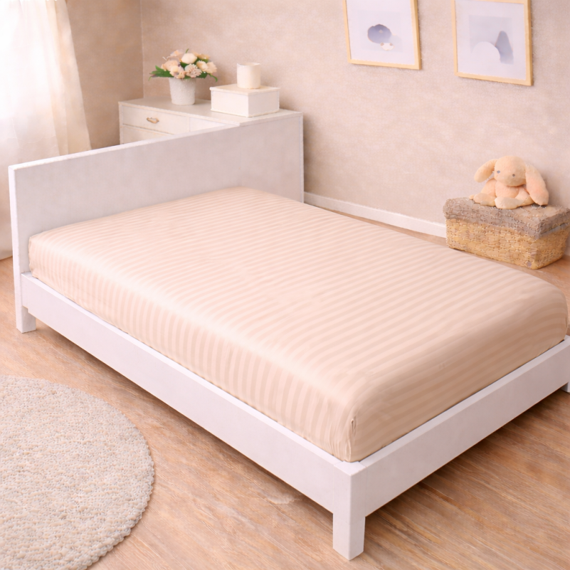 Комплект постельного белья Сатин JUNIOR Satin Stripe 30-0006 + 30-0004 Baylee - 5