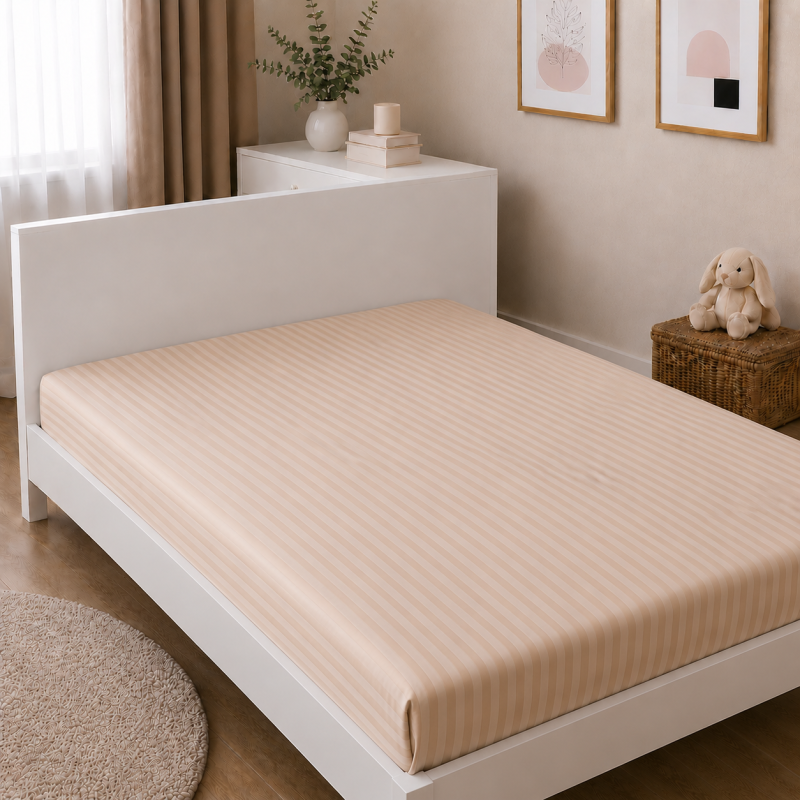 Комплект постельного белья Сатин TEENAGER Satin Stripe 30-0008 + 30-0004 Waleis Фото - 7