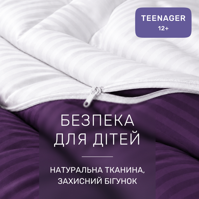 Комплект постельного белья Сатин TEENAGER Satin Stripe 30-0009 + 30-0001 Belinda - 2