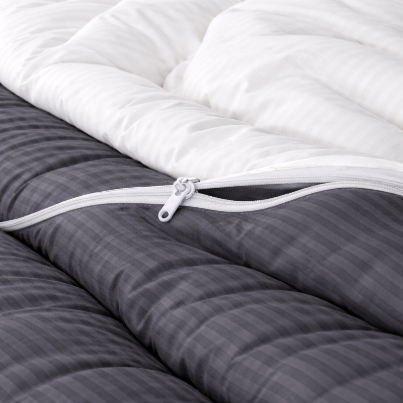 Комплект постельного белья Сатин JUNIOR Satin Stripe 30-0012 + 30-0001 Vevina - 7