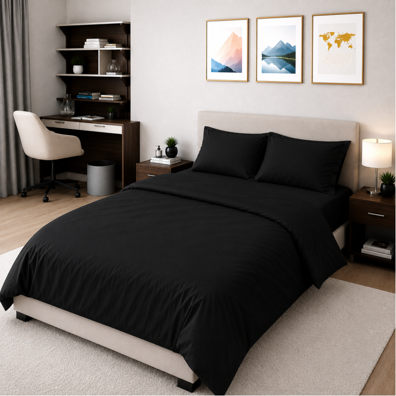 Комплект постельного белья Сатин TEENAGER 0848 Blue Black