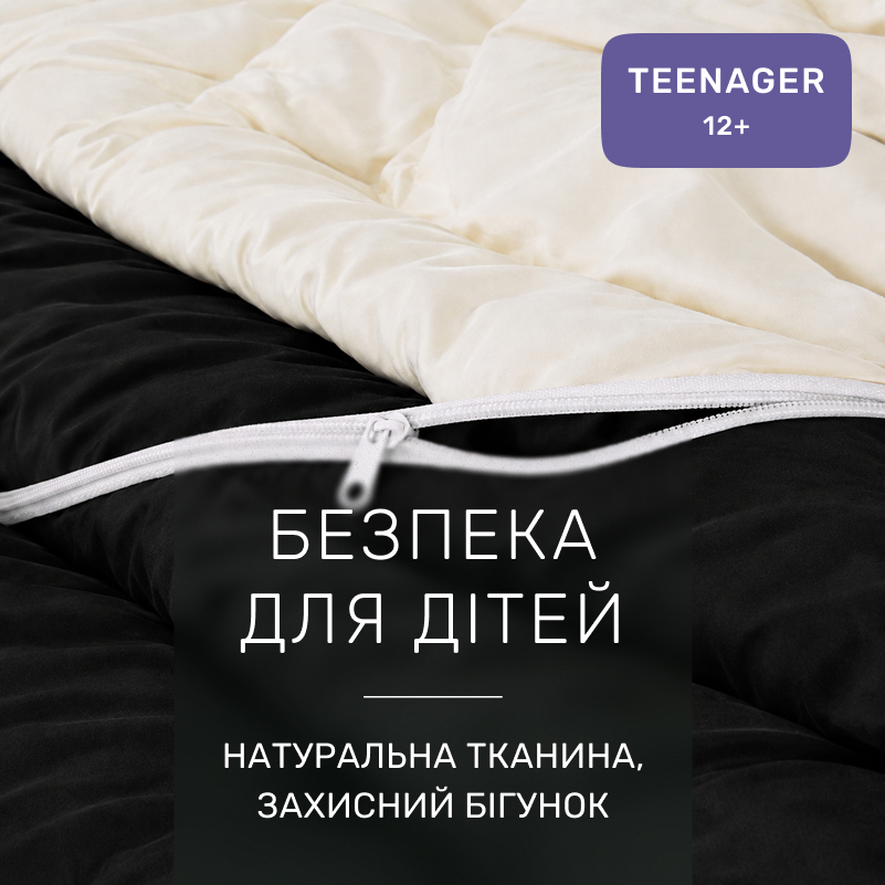 Комплект постельного белья Сатин TEENAGER Classic 0001+0055 - 2