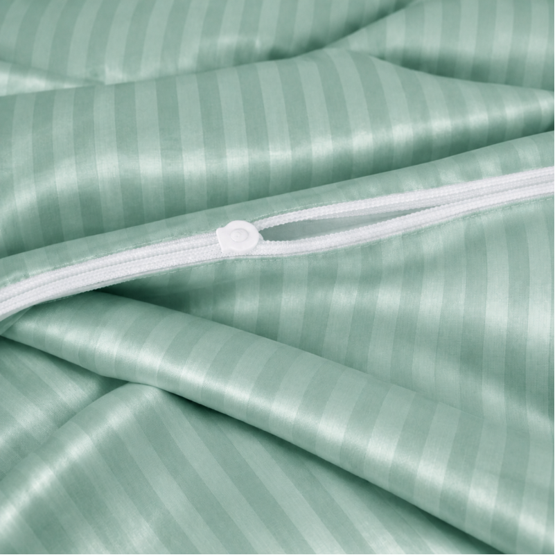 Комплект постельного белья Сатин TEENAGER Satin Stripe 30-0013 Azure Фото - 8