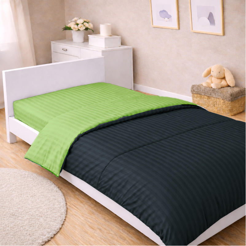 Комплект постільної білизни Сатин TEENAGER Satin Stripe 30-0021 + 30-0016 Ballat - 4