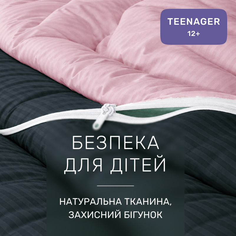 Комплект постільної білизни Сатин TEENAGER Satin Stripe 30-0021 + 30-0007 Esandiora - 2