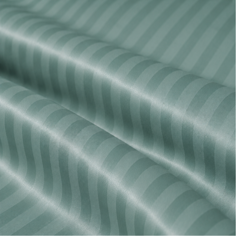 Комплект постельного белья Сатин TEENAGER Satin Stripe 30-0015 Green Wave Фото - 9