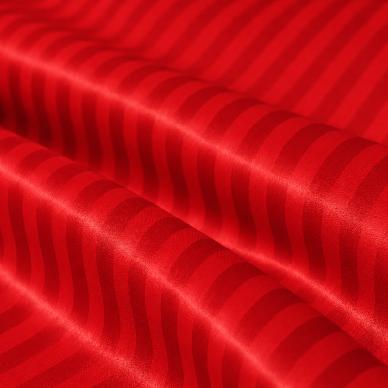 Комплект постільної білизни Сатин TEENAGER Satin Stripe 30-0018 Red Фото - 9