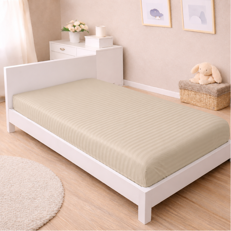 Комплект постельного белья Сатин TEENAGER Satin Stripe 30-0013 + 30-0004 Rovena - 4