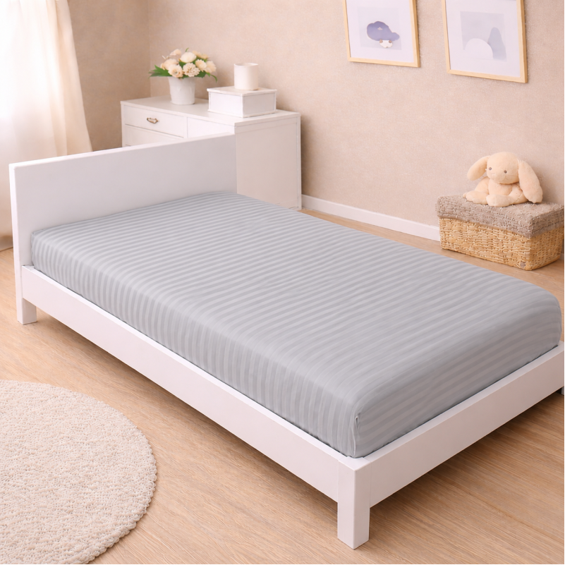 Комплект постельного белья Сатин TEENAGER Satin Stripe 30-0013 + 30-0010 Windly - 4