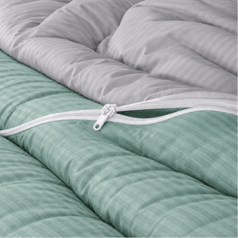 Комплект постельного белья Сатин TEENAGER Satin Stripe 30-0013 + 30-0010 Windly Фото - 7