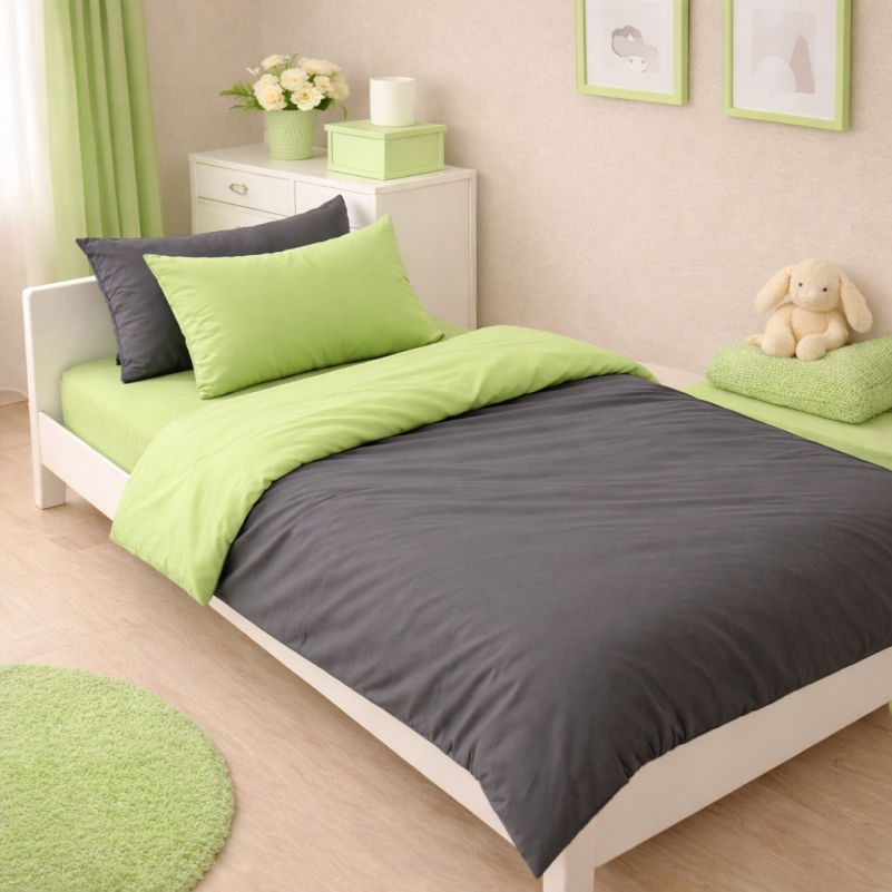 Комплект постельного белья Бязь JUNIOR Verginia (12-0714 + 16-5803)