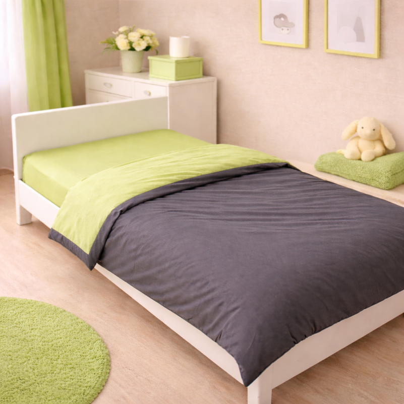 Комплект постельного белья Бязь JUNIOR Verginia (12-0714 + 16-5803) - 6