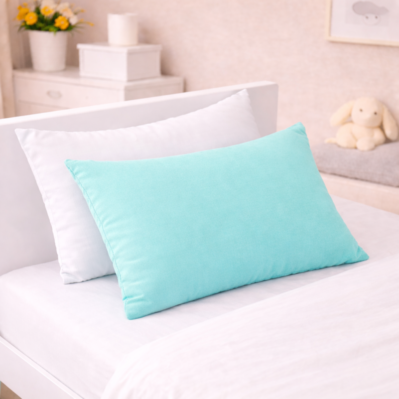 Комплект постельного белья Бязь JUNIOR White-mint (11-2107+11-2208) - 4