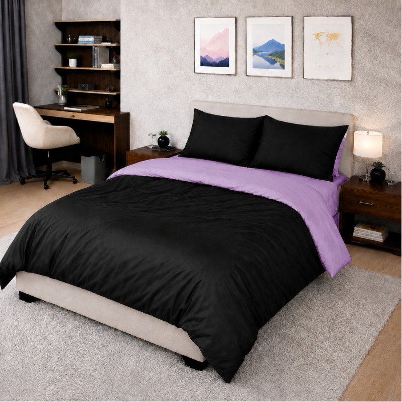 Комплект постельного белья Сатин TEENAGER Lavanda 3820+0055