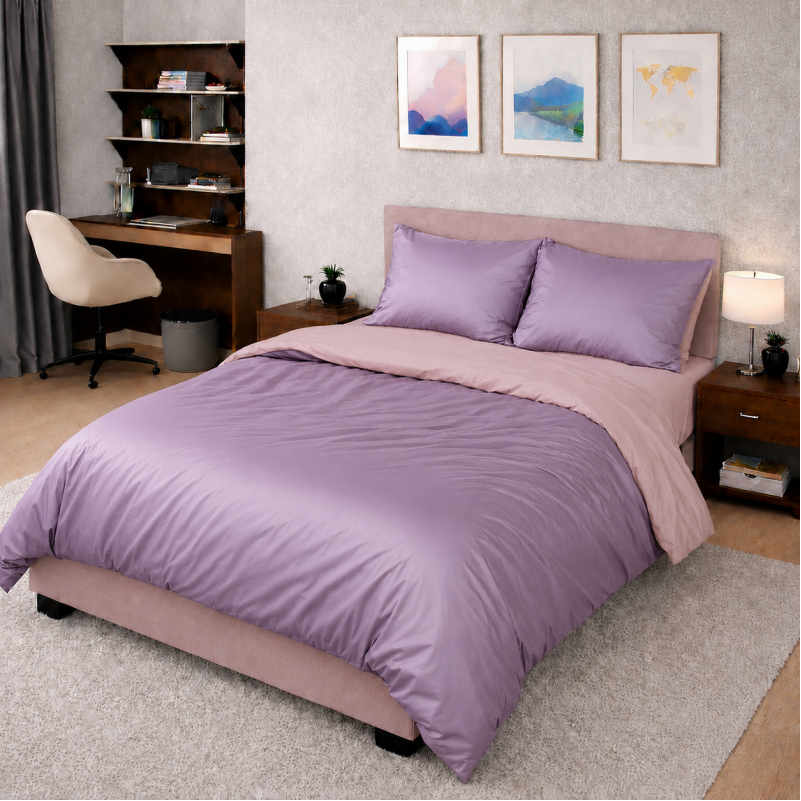Комплект постельного белья Сатин TEENAGER Violet 0199+0231