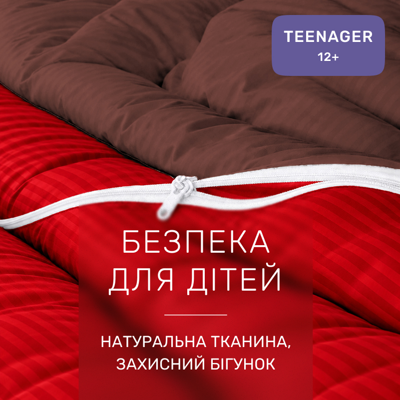 Комплект постільної білизни Сатин TEENAGER Satin Stripe 30-0018 + 30-0006 Brendon - 2