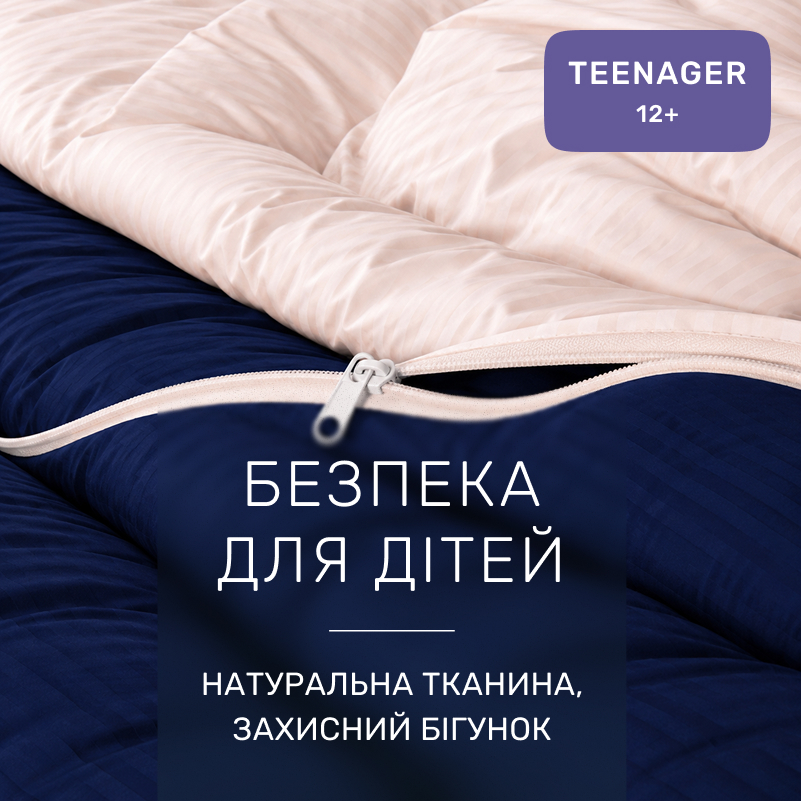 Комплект постельного белья Сатин TEENAGER Satin Stripe 30-0020 + 30-0004 Danelli - 2