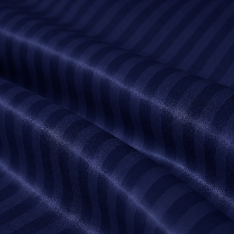 Комплект постільної білизни Сатин TEENAGER Satin Stripe 30-0020 Smoky Blue Фото - 9