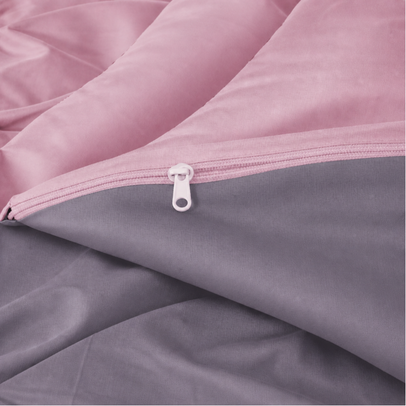Комплект постельного белья JUNIOR Фланель 001-008 Ash grey/Pink Фото - 7