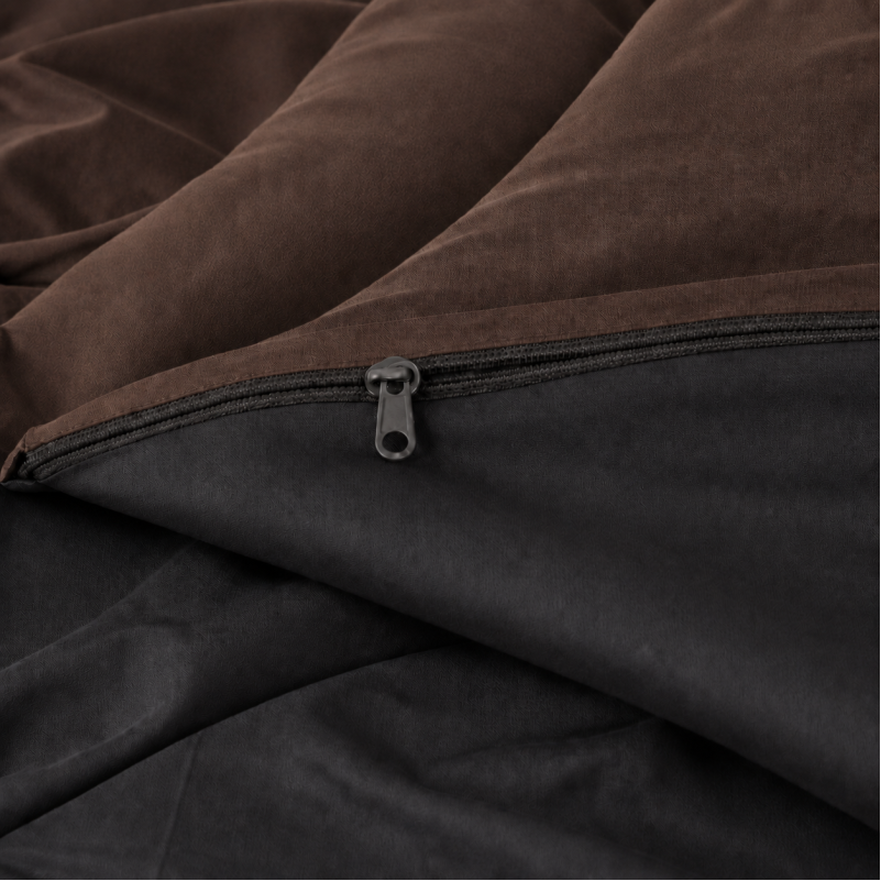 Комплект постельного белья JUNIOR Фланель 002-003 Black/Brown Фото - 8