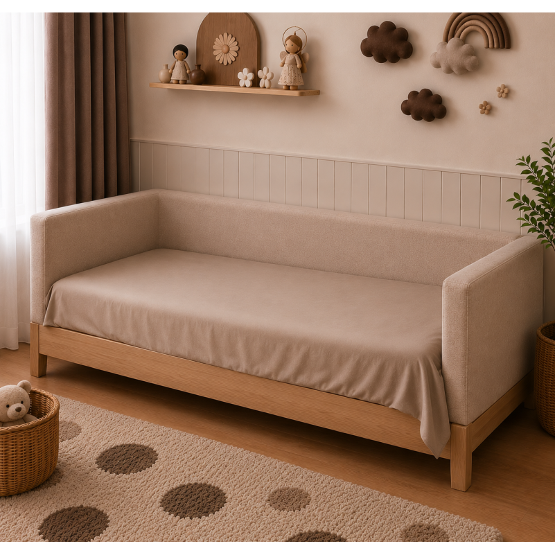 Комплект постельного белья JUNIOR Фланель 004-003 Cappuchino/Brown Фото - 6