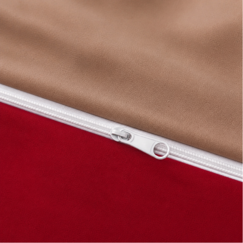 Комплект постельного белья JUNIOR Фланель 004-009 Cappuchino/Red Фото - 7