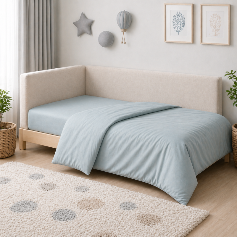 Комплект постельного белья JUNIOR Фланель 006 Menthol - 5