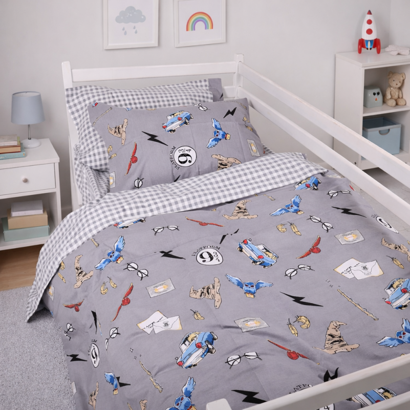 Комплект постельного белья JUNIOR Poplin Line Kids 08 Harry Potter