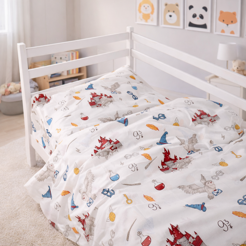 Комплект постельного белья Бязь JUNIOR 17-0725 Гаррі Поттер - 9