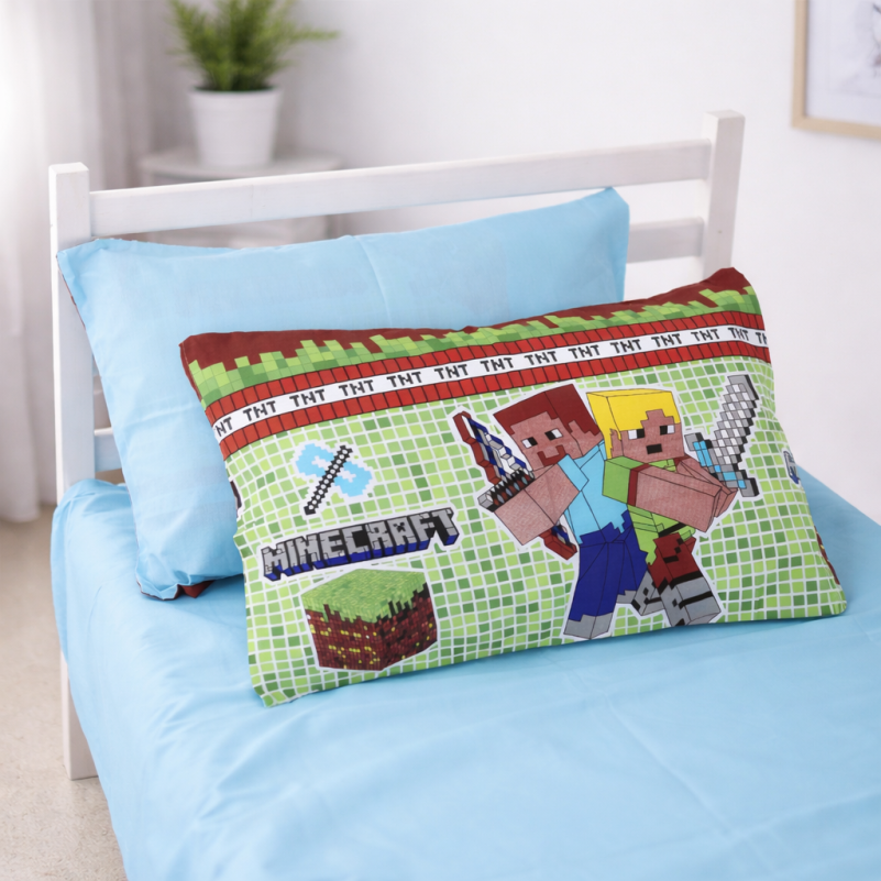 Комплект постельного белья Бязь JUNIOR 17-0571 Minecraft War - 5