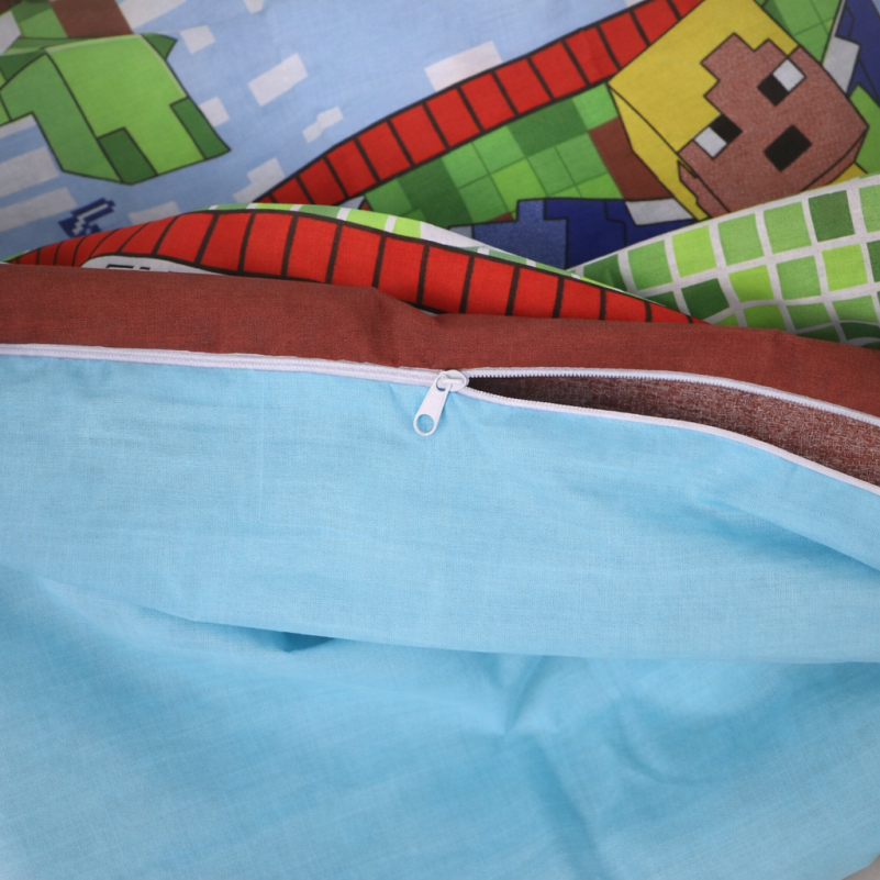 Комплект постельного белья Бязь JUNIOR 17-0571 Minecraft War - 8