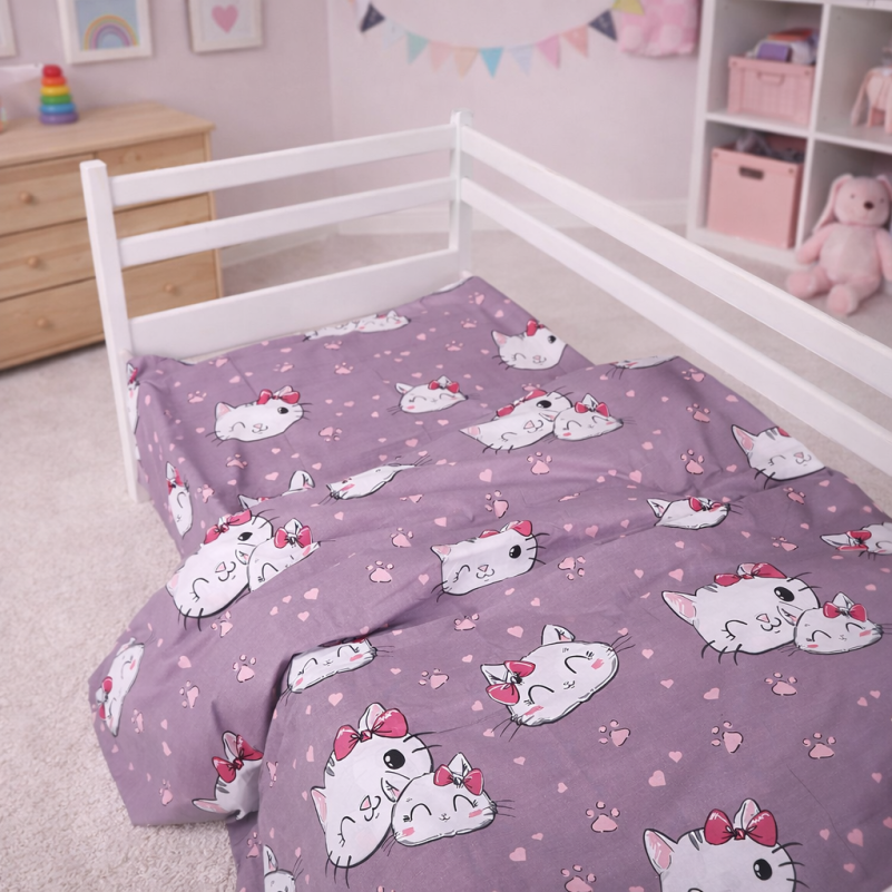 Комплект постельного белья Ranforce Elite TEENAGER 17-0691 Cat with a paw - 7