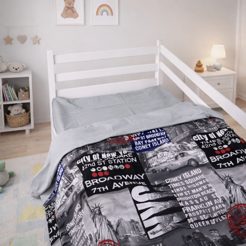 Комплект постельного белья Ranforce Elite TEENAGER 17-0034 Celeste - 7