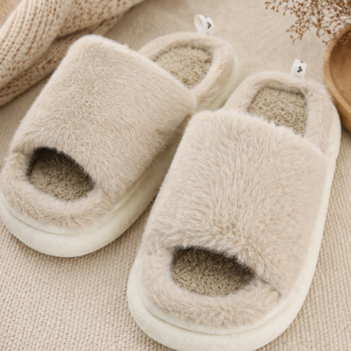 Тапочки "Warm Haven" beige - 2