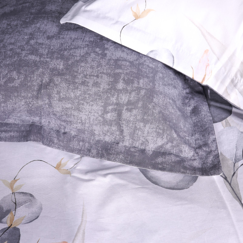 Комплект постільної білизни Поплін 00-7 "Pink Flowers" - 5