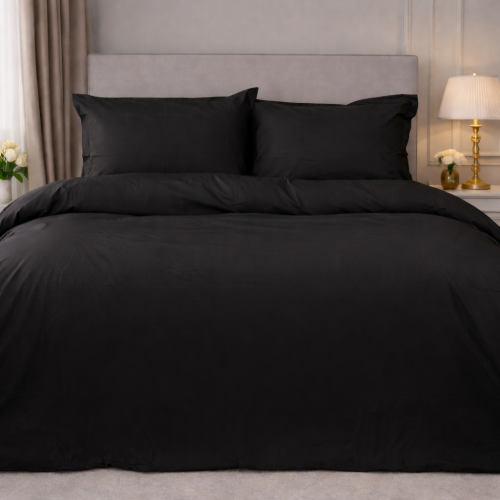 Комплект постельного белья Poplin Line "099 Black"