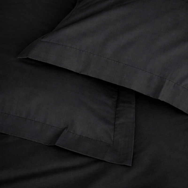 Комплект постільної білизни Poplin Line "099 Black" - 4