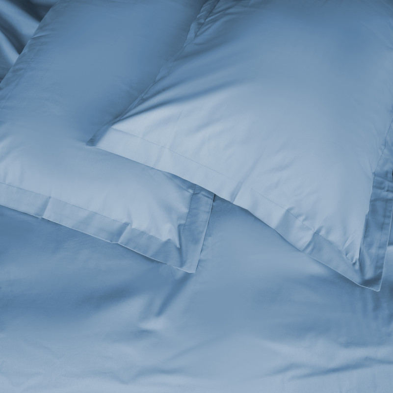 Простынь на резинке Poplin Line "067 Green wave" - высота 25 см (детские 10 см) - 2