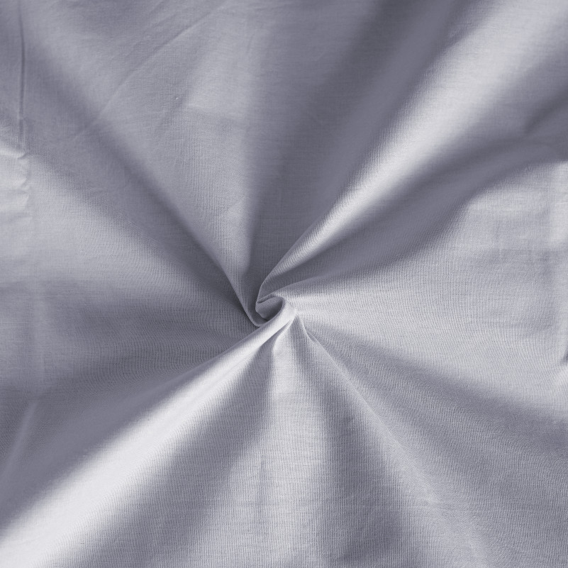 Простынь на резинке Poplin Line "054 Light Gray" - высота 25 см (детские 10 см) - 4