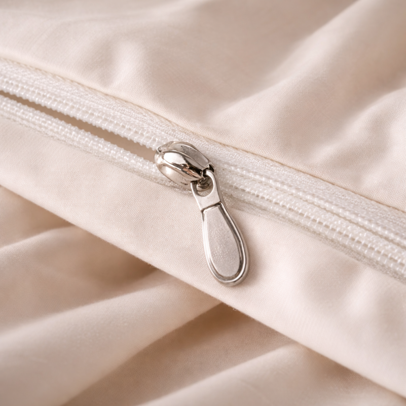 Комплект постельного белья Poplin Line "002 Milky White" - 7