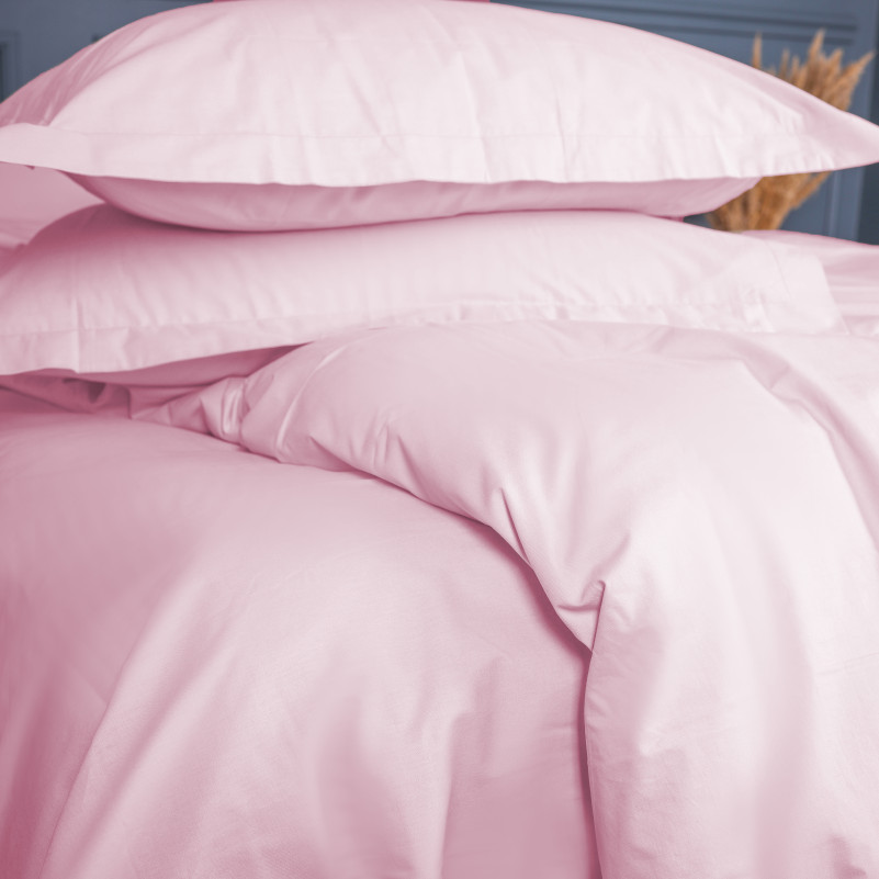 Простынь на резинке Poplin Line "018 Powdery" - высота 25 см (детские 10 см) - 2