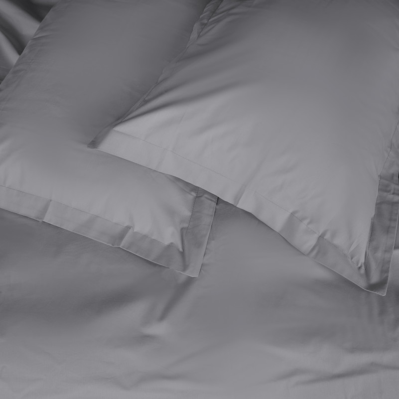 Простынь на резинке Poplin Line "056 Smoky" - высота 25 см (детские 10 см) - 1