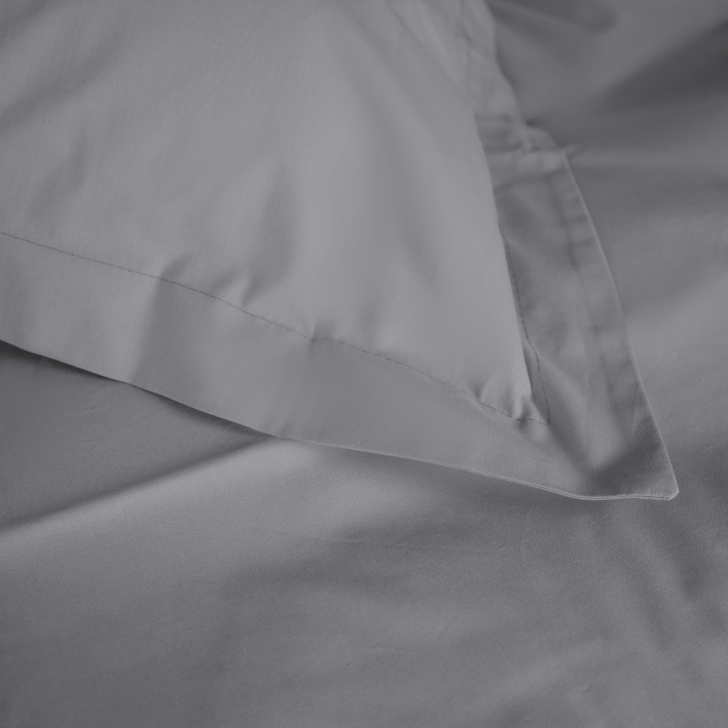 Простынь на резинке Poplin Line "056 Smoky" - высота 25 см (детские 10 см) - 3