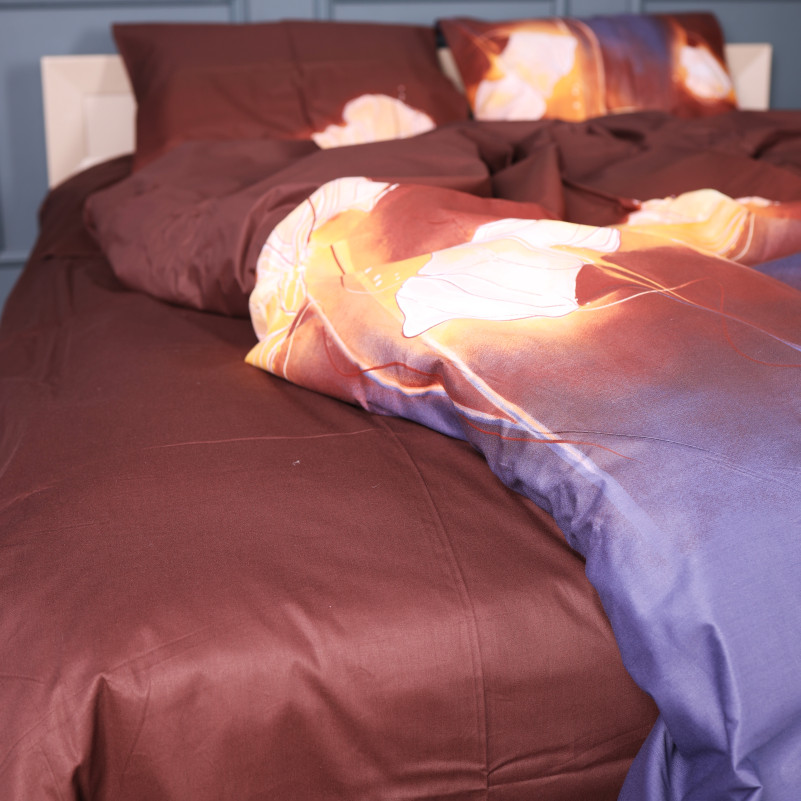 Комплект постельного белья Сатин 22-1324 Adam - 2