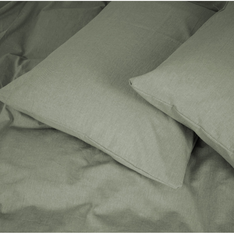 Простынь на резинке Вареный хлопок 40-0023 "Mystic Forest" - высота 25 см (детские 10 см) - 1